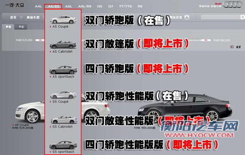 奥迪(进口) A5