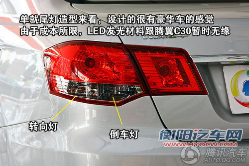 长城腾翼C30舒适型 重点图解