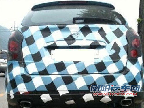 瞄准现代ix35双龙C200 SUV无伪谍照解读