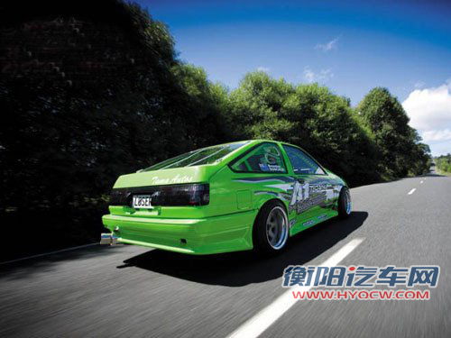 头文字D NZ改装丰田(TOYOTA)AE85 漂移族