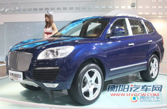 小“卡宴”——华泰全新SUV B35取名宝利格
