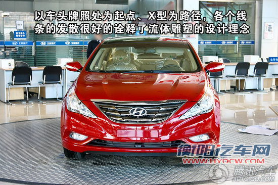 2011款 现代索纳塔 2.4L DLX 重点图解