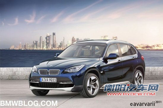 前置前驱？宝马小型化SUV车型X0效果图公布