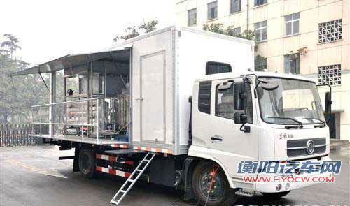 东风在国内首推水净化应急多功能车面世