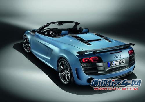 百公里加速3.8秒 奥迪推R8 GT Spyder车型