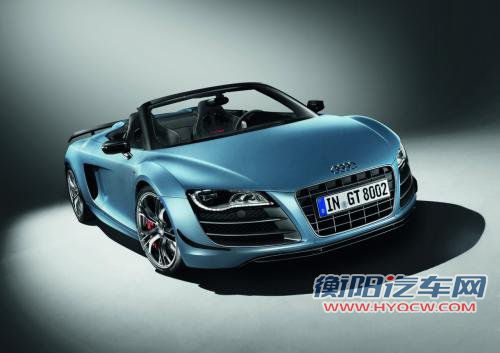 百公里加速3.8秒 奥迪推R8 GT Spyder车型