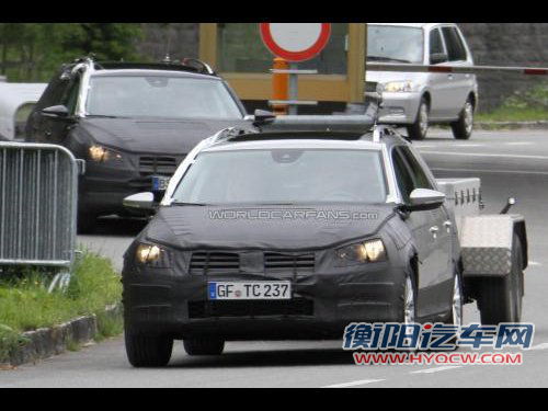 加高底盘/四轮驱动 跨界版帕萨特新谍照