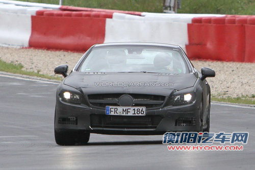 谍照：2012款奔驰SL63 AMG