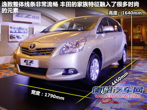 广汽丰田  逸致 1.8 CVT