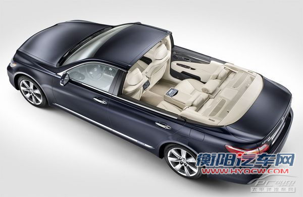 皇室婚礼御用座驾 雷克萨斯LS 600h Land