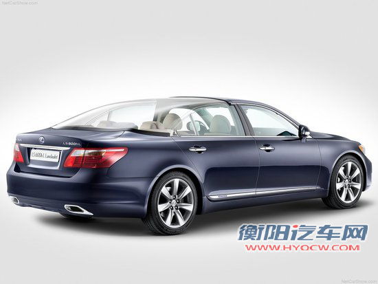 透明车顶设计 雷克萨斯推LS600h特别版车型