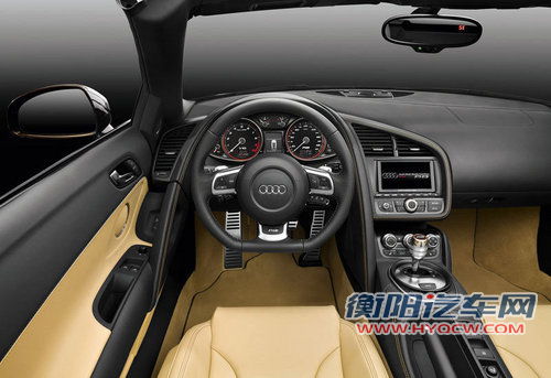 售249.8万元 奥迪R8 Spyder敞篷版上市