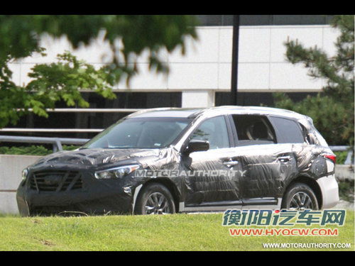实车图首次曝光 2013款英菲尼迪JX跨界车