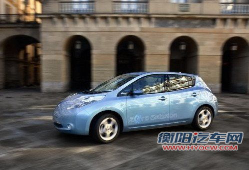 日产2012款聆风电动车北美上市 配置升级