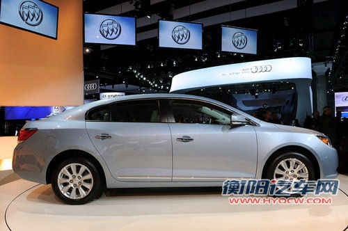 节油25% 通用展示LaCrosse eAssist新车