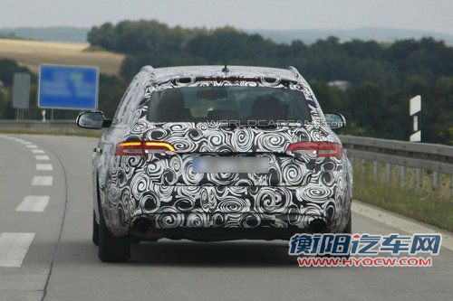 2012款奥迪A4全新改款谍照 年底正式发布