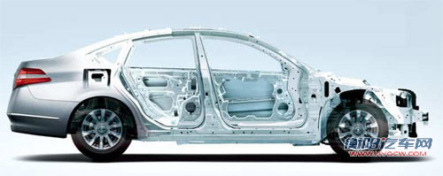 日产新平台实力不俗 详解新天籁安全性能