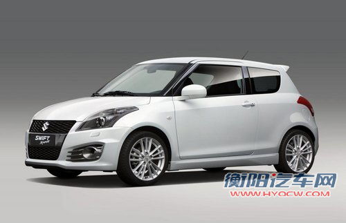 铃木雨燕SPORT官方图发布 配备1.6L/6MT 