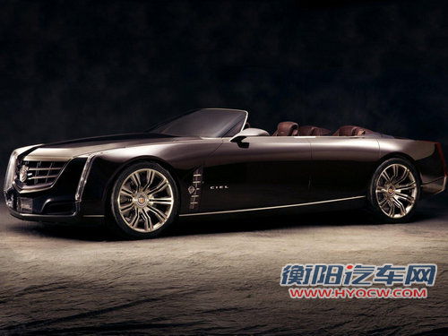 凯迪拉克Ciel概念车 复古外形/混动四驱