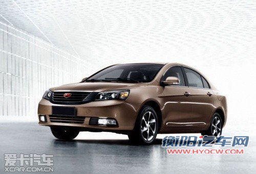 2012款帝豪EC7及EC8 BMBS将于9月上市