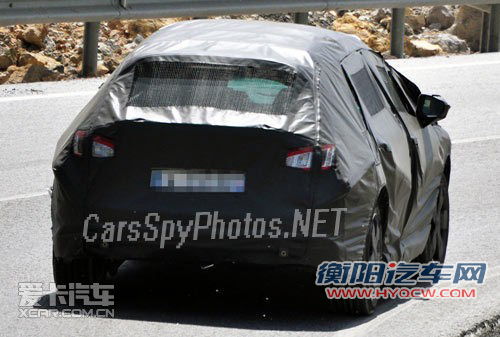 法兰克福亮相 标致508跨界版谍照曝光