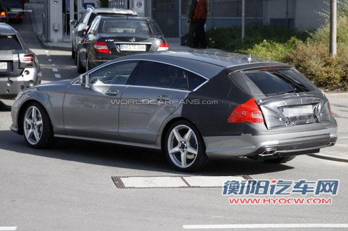 新款奔驰CLS跨界车谍照 将搭载3.5L引擎
