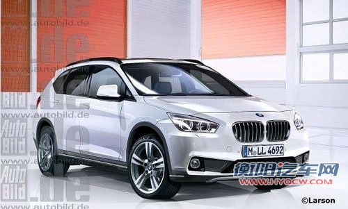 或2015年发布 全新宝马X1/X2假想图曝光