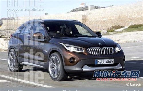 或2015年发布 全新宝马X1/X2假想图曝光