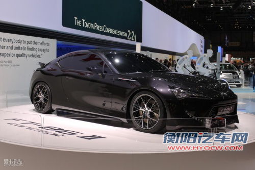 东京车展正式发布 丰田FT-86宣传册曝光