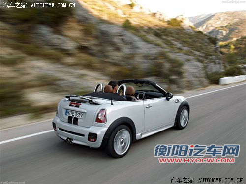 手动软顶棚设计 MINI ROADSTER官图发布