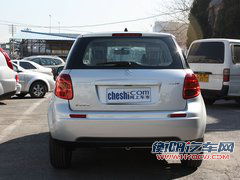 长安铃木  天语SX4 1.6 AT 车辆正后方尾部视角