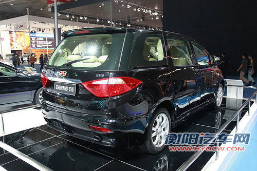 帝豪EV8参数曝光 吉利首款MPV将明年上市
