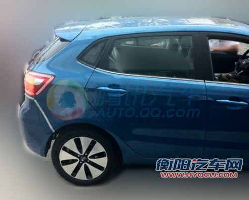 东风悦达起亚两厢K2最新实拍谍照解读