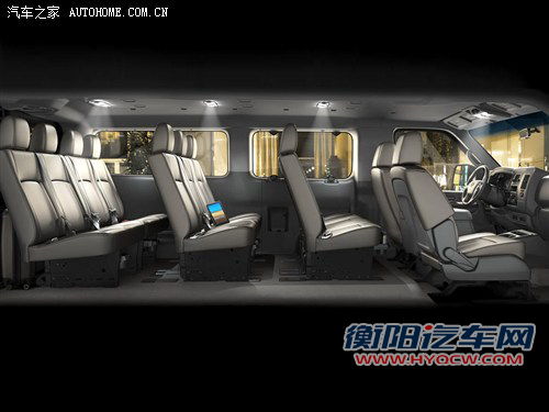 日产发布2012款NV3500 HD乘用客车车型