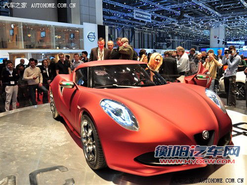 ALFA 4C领衔 菲亚特集团多款车将亮相