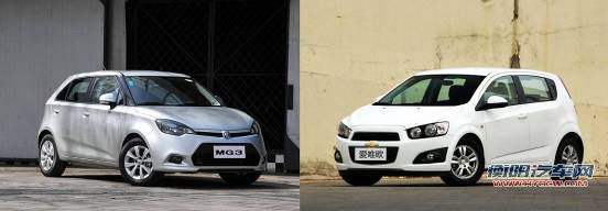 英美对决 爱唯欧&MG3全面交锋