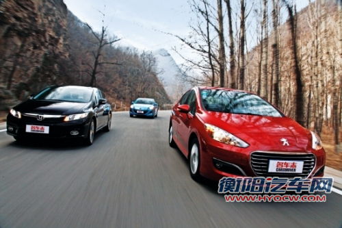 平淡实力派 思域VS星骋三厢VS标致308