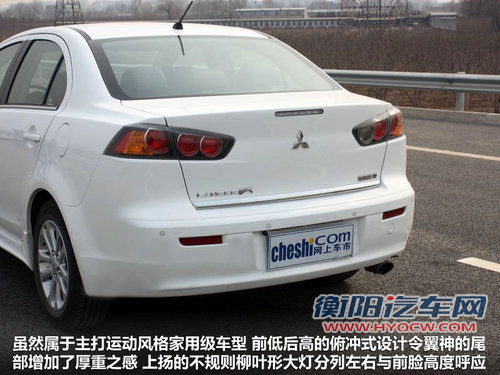 平民运动派 三菱翼神与福克斯静态对比解析 平民运动派 三菱翼神与福克斯静态对比解析