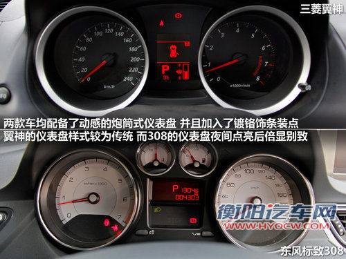 家用选择题 东风标致308对比三菱翼神 家用选择题 东风标致308对比三菱翼神