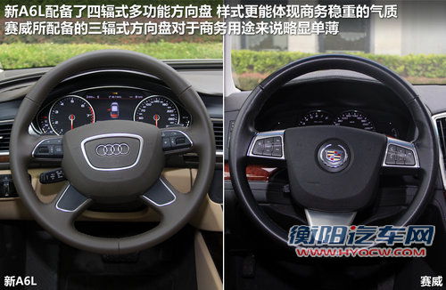 德美商务混战 奥迪新A6L对凯迪拉克赛威