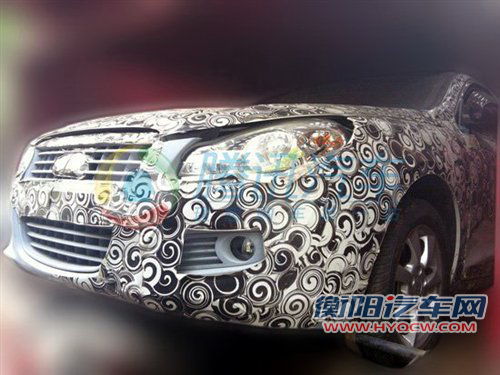 M16更换命名 奇瑞A4测试车谍照曝光