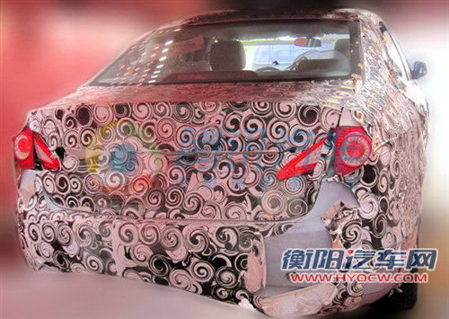 M16更换命名 奇瑞A4测试车谍照曝光