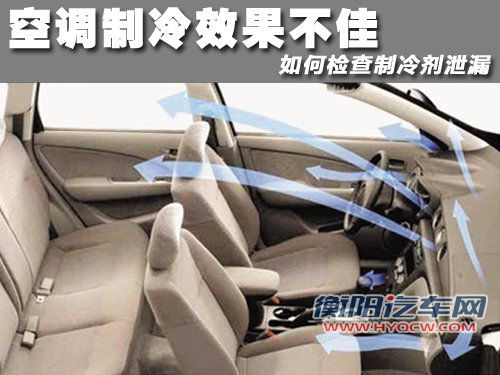 空调制冷效果不佳 如何检查制冷剂泄漏