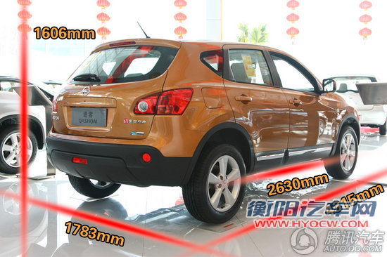 日产逍客2011款 2.0XV 龙 CVT四驱版