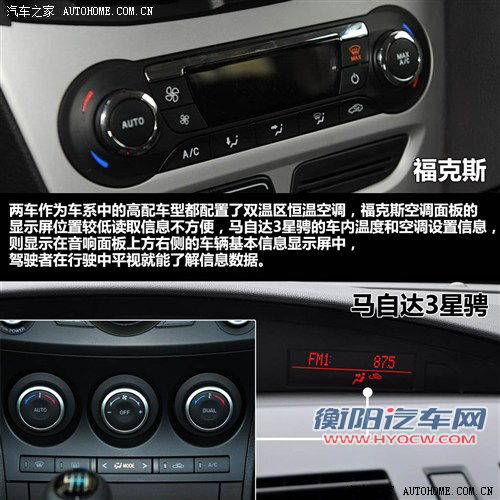 同基因不同性格 福克斯对比马自达3星骋 同基因不同性格 福克斯对比马自达3星骋