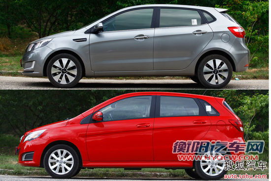 起亚 K2两厢 实拍 图解 图片