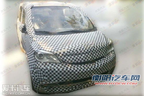 采用悦翔V3动力 长安F101伪装谍照曝光