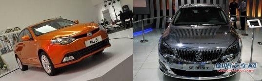 双雄争霸 MG6对决英朗