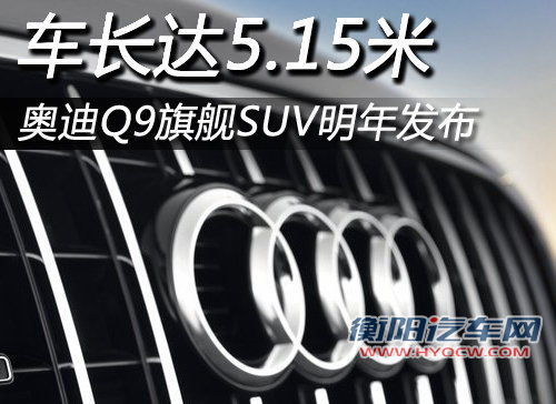 车长达5.15米 奥迪Q9旗舰SUV明年发布