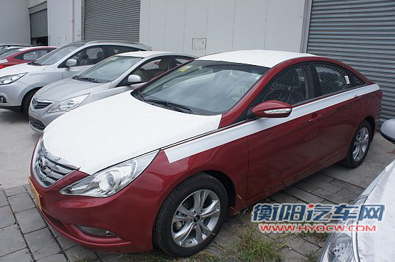 2011款索纳塔八到店实拍